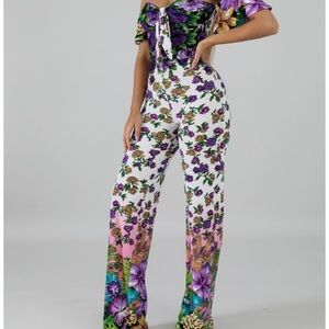 Floral Jumpsuit
